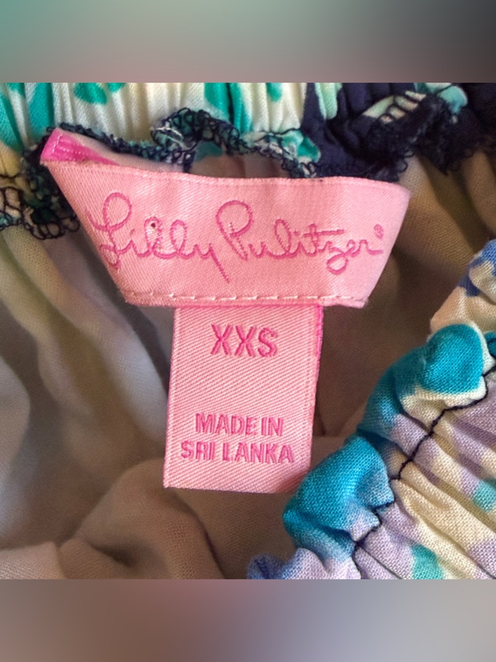 Lilly Pulitzer Women’s Nevie Bright Navy Alotta Colada Dress Size XS - Picture 4 of 13